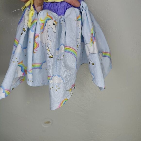 2 Lil Buggs Handmade Unicorn Baby Dress - Picture 9 of 14